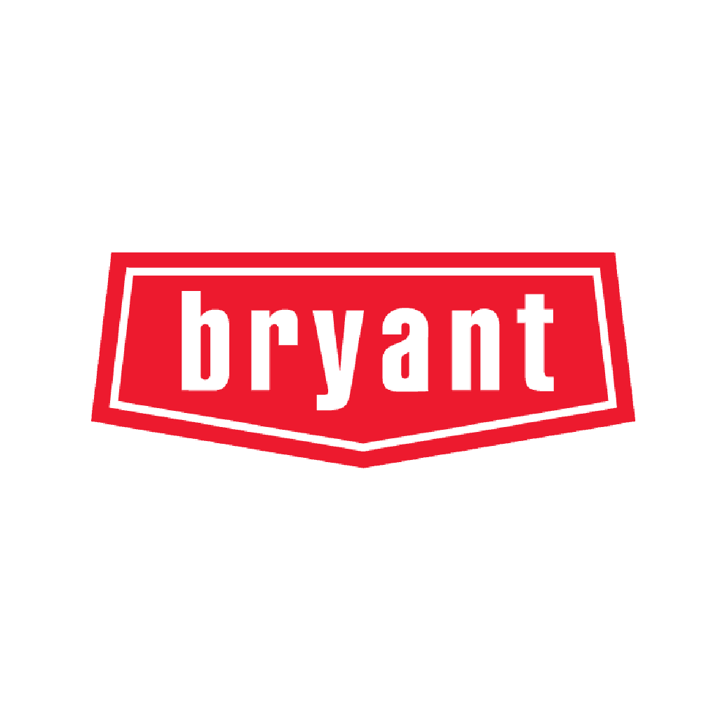 Bryant logo in red and white shield